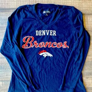 Women size S  Broncos team 🏉 long sleeve t-shirt